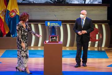 Ceremonia de entrega de Honores y Distinciones 2020 de Gran Canaria/TA.